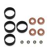 Fuel Injector Seal with Washer and O-ring Kit for Ford Fiesta Fusion 1.4 TDCI 1