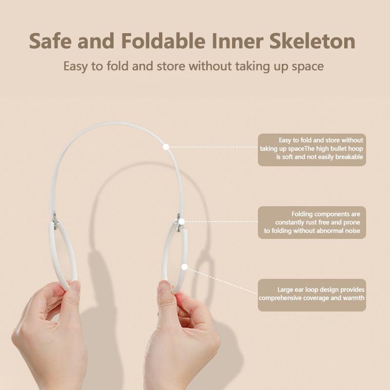 Мягкие наушники Теплые ветроустойчивые антифризовые защитные наушники Удобные мягкие плюшевые наушники Декоративные наушники