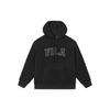 Fila Худи с надписями унисекс Черные F11U339203F-BK