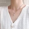 925 Sterling Silver LOVE Heart Necklace for Women Couple Accessories Fashion Vintage Simple Star Party Jewelry Wholesale