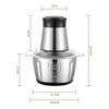 Stainless Steel Meat Grinder Home Use Functional Meat Grinder Mincing Mincing Vegetable Grinder