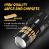 AUXITO LED Front Turn Blinker Signal DRL Bulbs Light 4157 3157 3457 3000K Amber