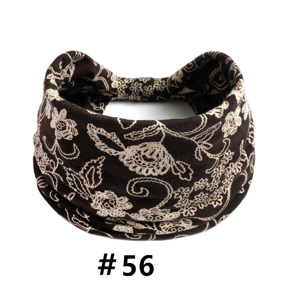 Женские повязки на голову в стиле бохо, хлопковые широкие тюрбаны, повязки на голову, нескользящие эластичные спа-повязки для тренировок, йоги, повязки на голову, банданы для бега, аксессуары для волос