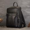 Genuine Leather Backpack Casual Business Commuting Backpack Multi-compartment Large-capacity Computer Bag