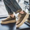 Новая корейская версия модных повседневных мужских кроссовок с низким верхом на шнуровке и толстой подошве, увеличивающих высоту, спортивная обувь для мужчин L833