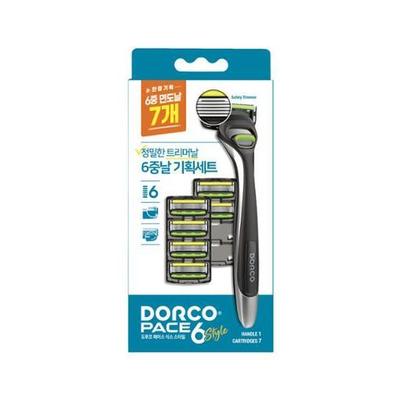 Бритва PACE6 Style (Ручка + 7 лезвий)