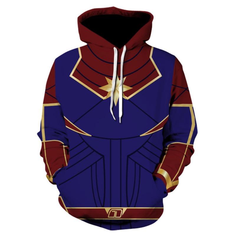 Avengers Endgame Quantum Realm Cosplay Costume 3D Hoodies Men women Hooded Avengers Zipper End Game Sweatshirt Jacket