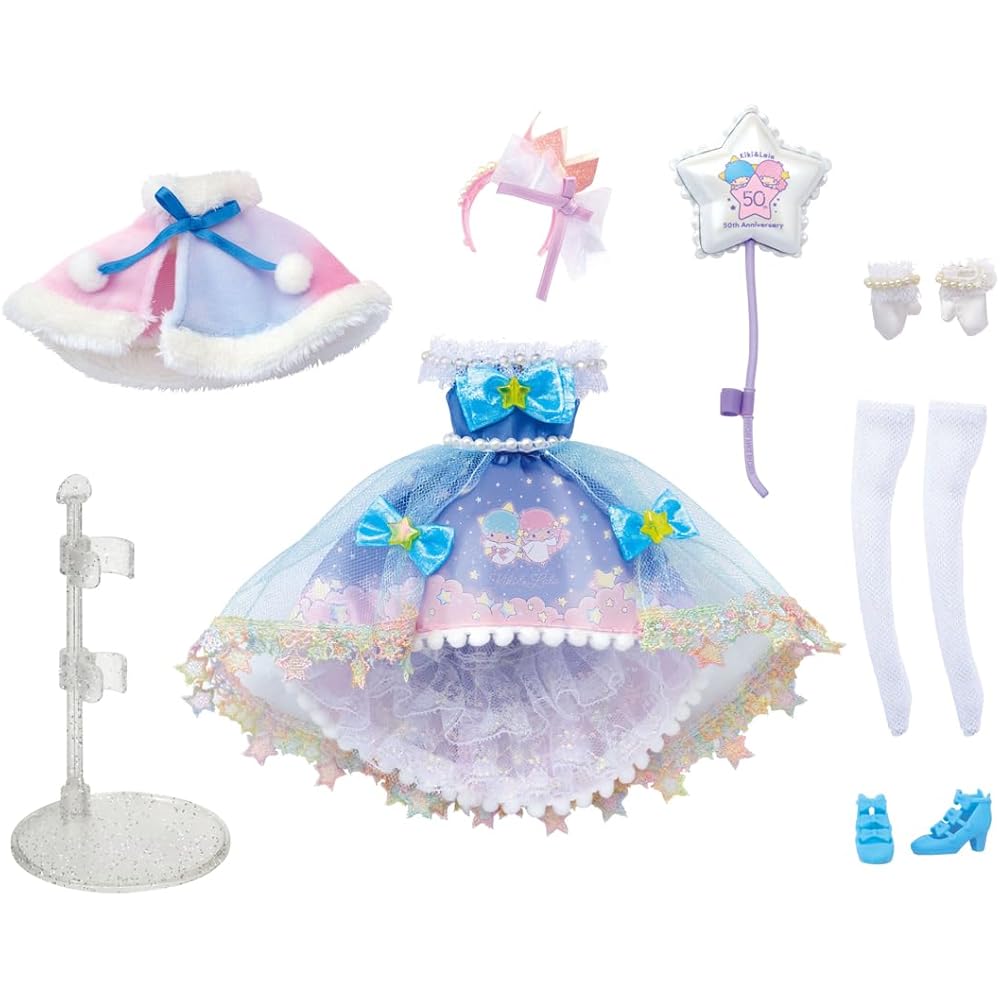Takara Tomy Licca-chan Doll Photogenic Kiki & Lala 50th Anniversary Style 20cm