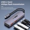 T-508 4-in-1 Type-C Docking Station for Notebook,Tablet,Smartphone Splitter Converter USB 3.2 Hub