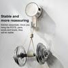 Suction Cup Hook Double Head/One Head Storage Hook No Drilling Wall Mounted Hook for Bathroom Kitchen Storage