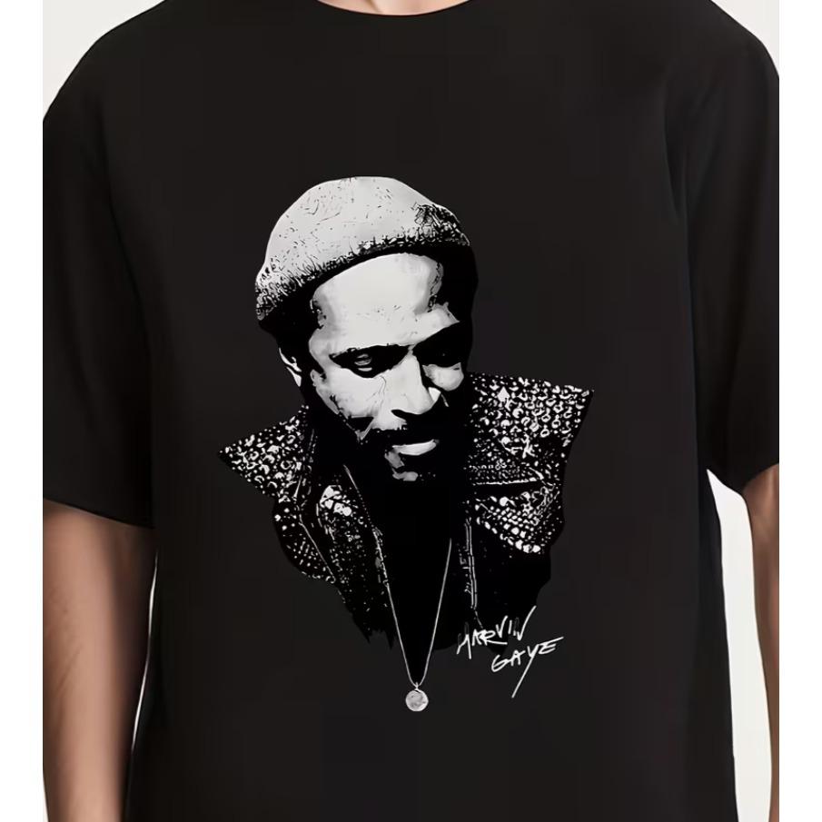 Vintage Style Graphic Tshirt Comfortable Crew Neck Tee Short Sleeves For Everyday Use Drop Shoulder Short Sleeves Ideal Cozy