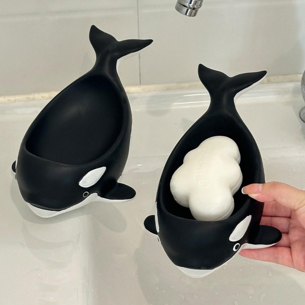 Resin Soap Storage Rack Waterproof Soap Tray Animal Design Soap Stand Bathroom