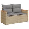 VidaXL Salon de Jardin avec Coussins 10 pcs, Canapés de Terrasse, Ensemble de Meubles de Patio, Mobilier d'Extérieur, 3226073