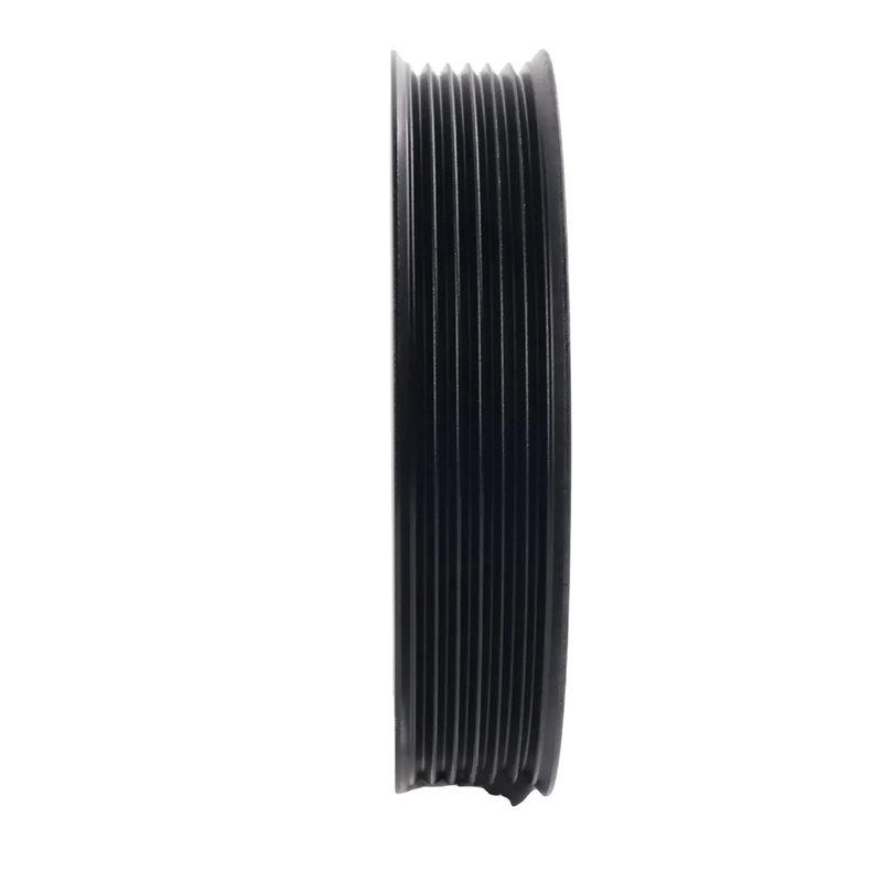 A77T-Premium For BMW M52TU M54 Engine Parts Black Anodized Aluminum Power Steering Pulley For BMW E46 E36 E39 E38 X5 E53 Z3