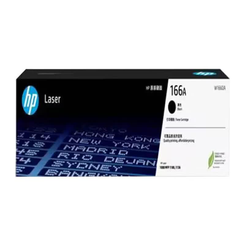 HP W1660A 166A Original Black Toner Cartridge