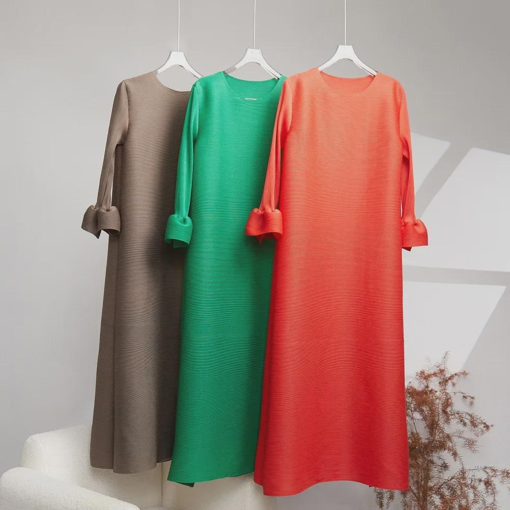 2023 Новая женская элегантная длинная юбка большого размера высокого класса