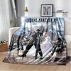 Игровое Мультяшное Одеяло Final Fantasy Детское Теплое Одеяло Фланелевое Мягкое Уютное Одеяло Одеяло для Дивана-кровати Дорожное Одеяло Подарок на День Рождения