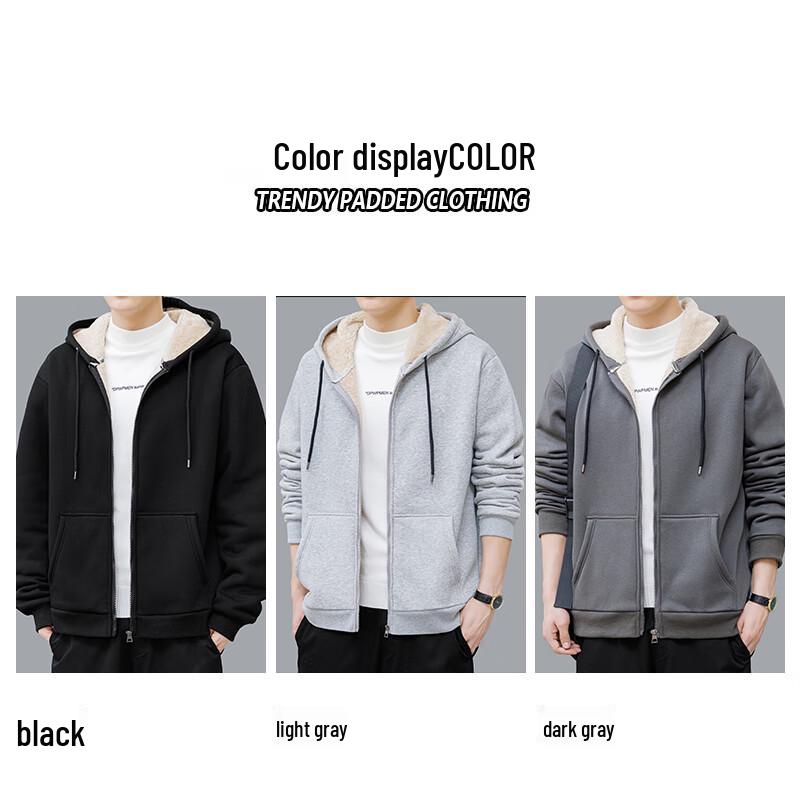 Jeanswest Men's Fleece Lined Casual Jacket