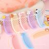 PP Anti-static Comb Cute Strawberry Pattern Fruit Hair Combs Creative Fine-toothed Comb  Kids Adult