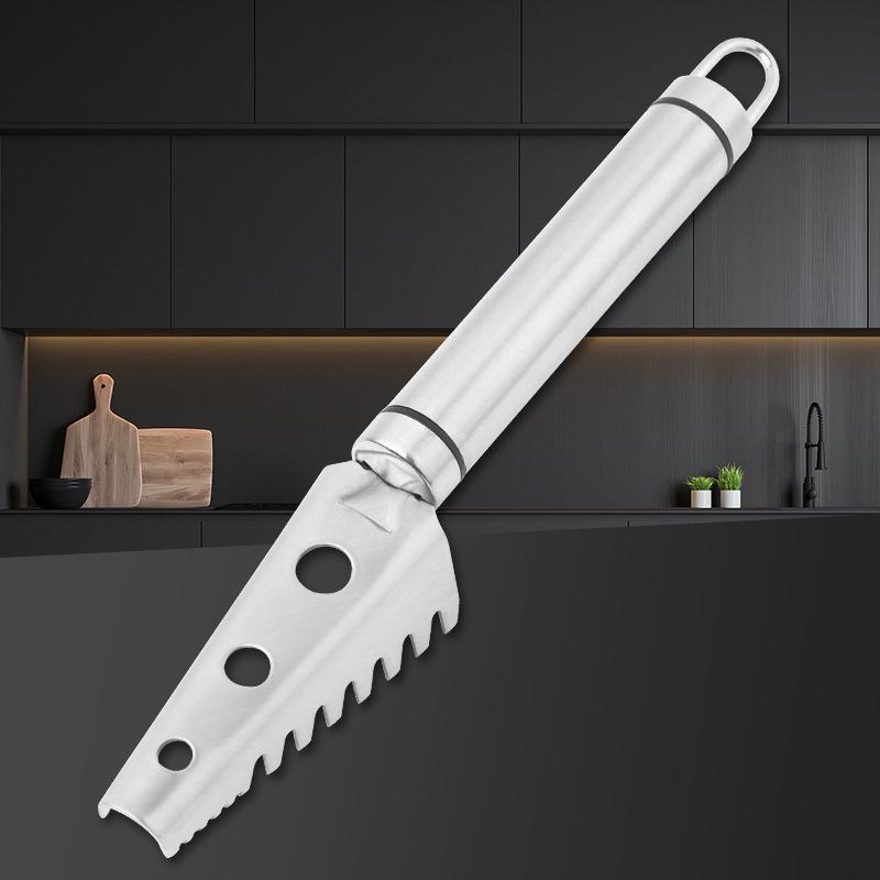 304 Stainless Steel Fish Scale Scraper - Manual Fish Scale Remover Tool