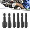 Screw Tap Socket Adapter Set of 6 Designed to Minimize Slippage During Operation for Improved Efficiency in Tasks