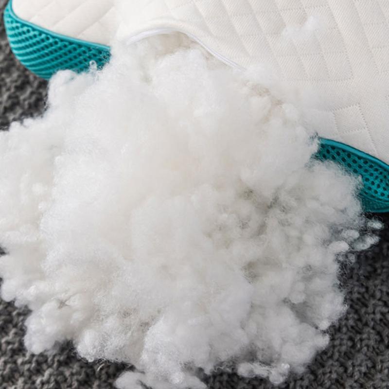 3D Подушка для шеи Ортопедическая Предотвращает храп Защита шеи Высокоэластичные Мягкие Пористость Моющиеся Подушки Постельные принадлежности Для Гостиниц Дома Подушки Для Сна Подушка Для Шеи