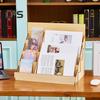Greeting Card Display Stand Storage Shelf 4 Layer Strong Load-bearing Multi-functional Storage Rack Photos Card Holder