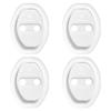 4Pcs Car Door Stopper Cover Door Lock Protective Covers For Mercedes Benz AMG W204 W213 W205 W211 W176 W164 Accessories