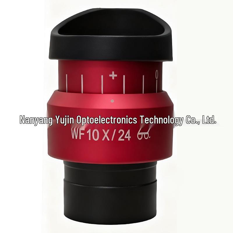 Стереомикроскоп с широкоугольным окуляром WF10X с высоким выводом зрачка, полем зрения 22/23/24 мм, интерфейсом 30 мм, регулируемым полем зрения