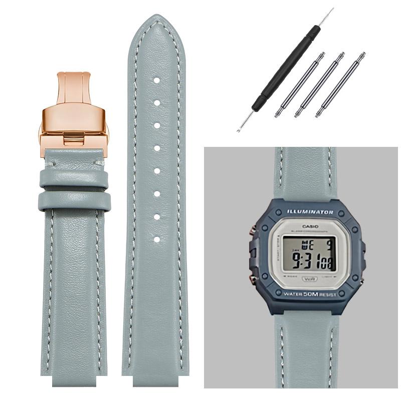 16-мм ремешок для часов из натуральной кожи для G-Shock Casio DW5600/GW-B5600/G-5600/GW-M5610 Замена ремешков Выпуклый ремешок для часов