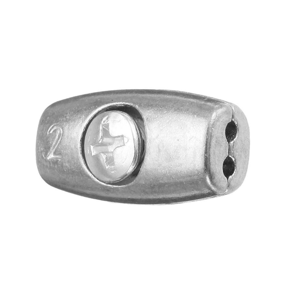 1Pc Durable 2/3/4/6/8mm Wire Rope Sleeve Fixing Clip Zinc Alloy Cable Clip Hardware Grip Clamp Wire Ferrules Steel Wire Rope