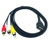 5Feet/1.5M Usb 2.0 Female To 3 Rca Male Video A/V Camcorder Adapter Cable