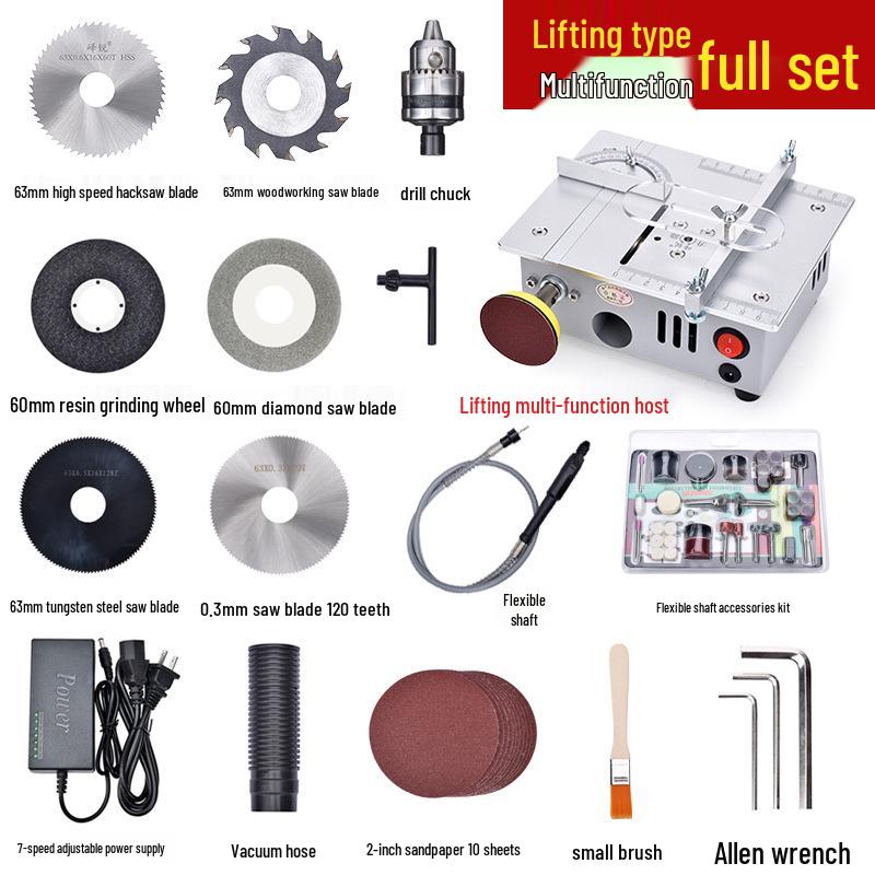 Yi Rui S3 Прецизионная 2-дюймовая мини настольная пила для резки акрила и печатных плат