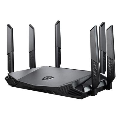 MSI GRAX66 WiFi-маршрутизатор WiFi6 Wireless LAN 11ax AX6600 4804 с гарантией 3 года (Игровой маршрутизатор) Трехдиапазонный Мбит/с+1201 Мбит/с+574 Мбит/с [Совместимый