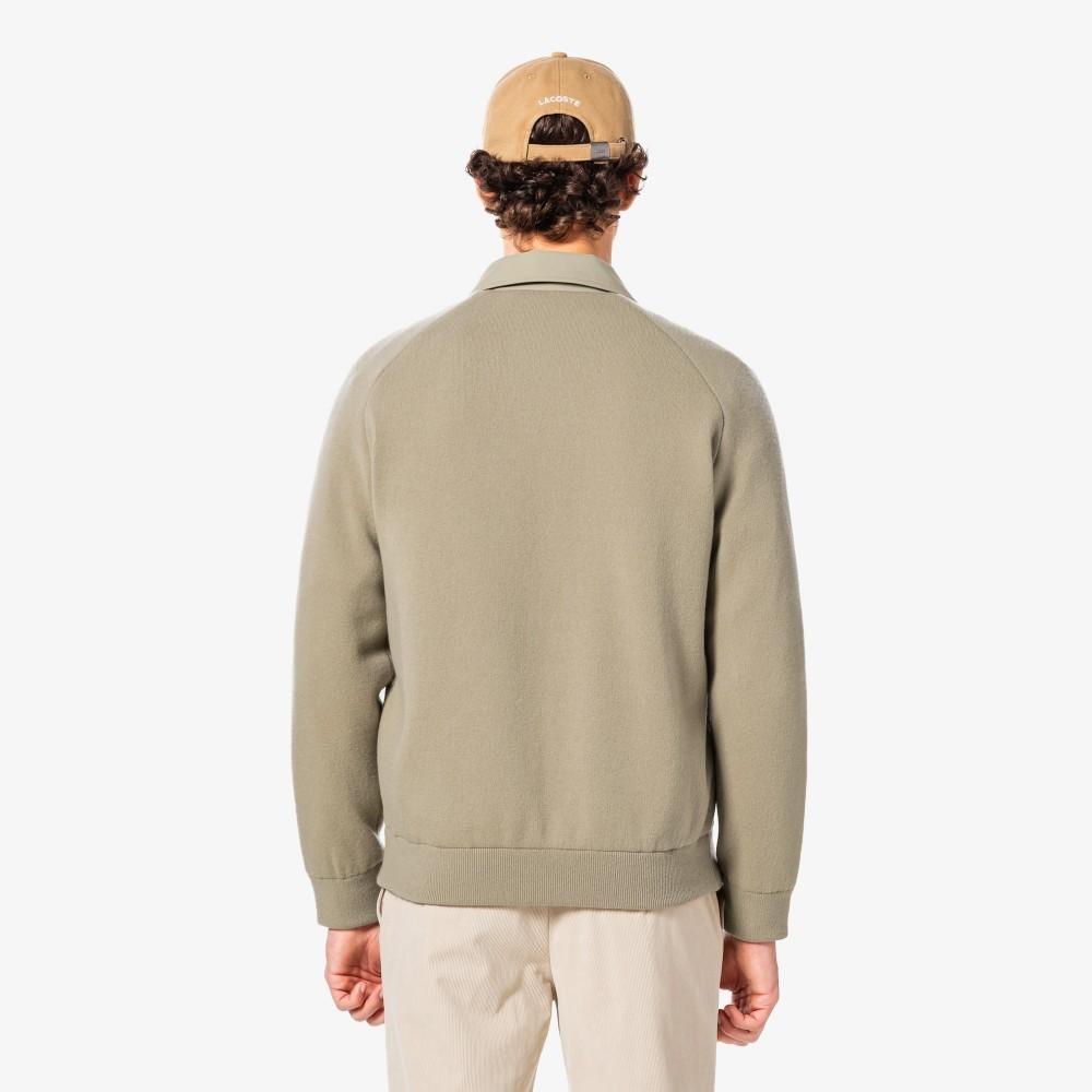 [lacoste] Men's Lightweight Hybrid Jacket BH284E-55N02S