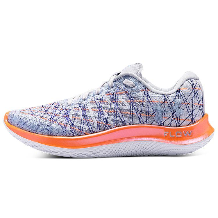 Under Armour Flow Velociti Wind Comfortable Mesh Low Top Training Running Shoes Women Sneaker Light-Gray 3025222-100