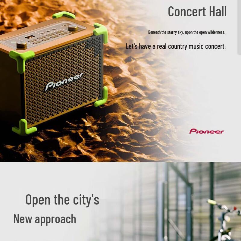 Pioneer K8001 Флагманская Bluetooth-колонка для караоке (Китайская версия)