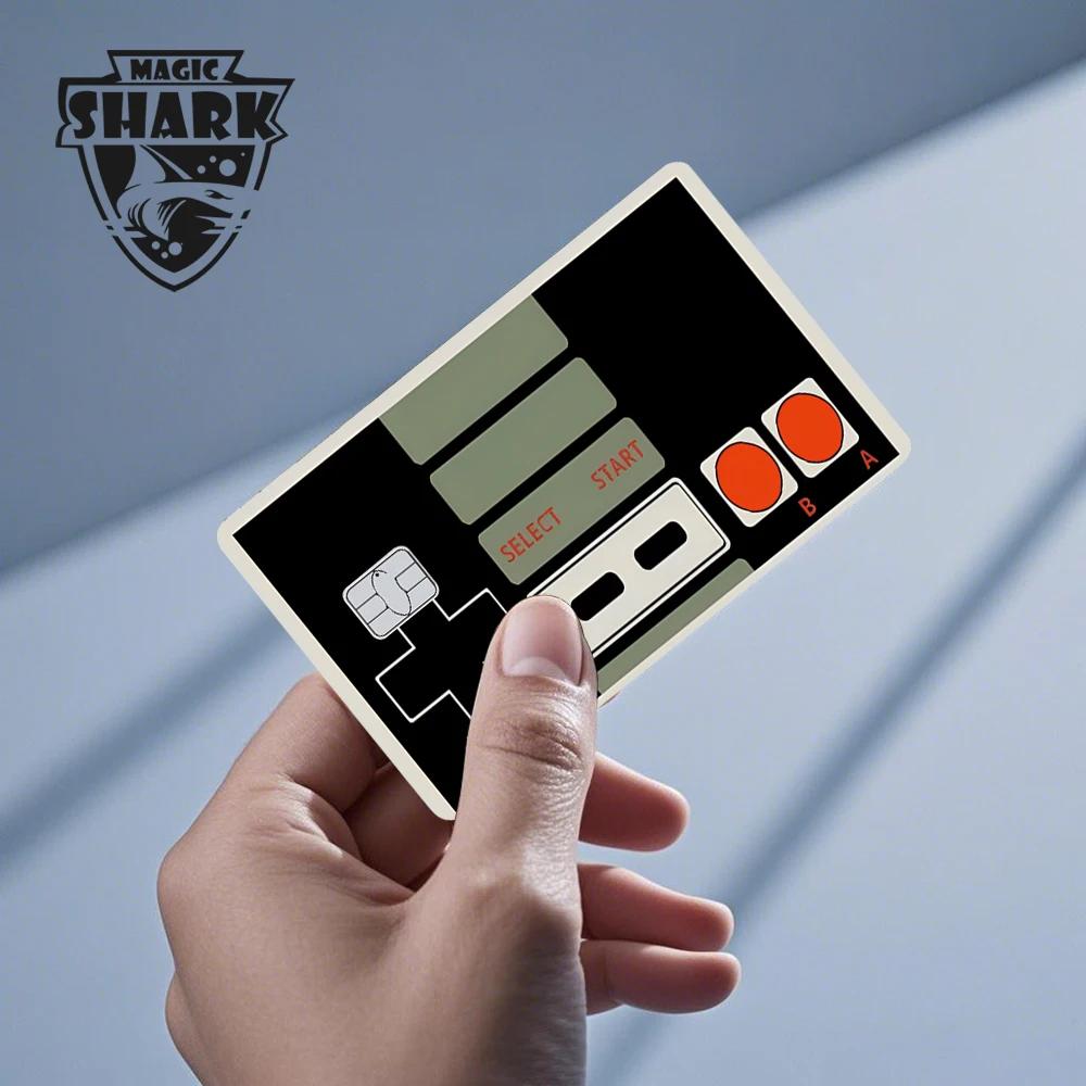 Magic Shark Fashin King Покер Деньги Игра Контроллер Дракон 3М Матовая Тонкая Наклейка Пленка Скин для Дебетовой Банковской Кредитной Карты