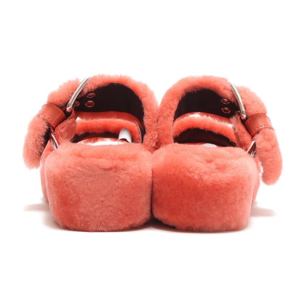 UGG Fuzz Yeah Suede Легкие удобные модные повседневные сандалии женские сандалии розовые 1104662-MRP