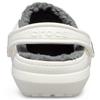 Crocs 203591 10m Classic Lined Clogs White Grey