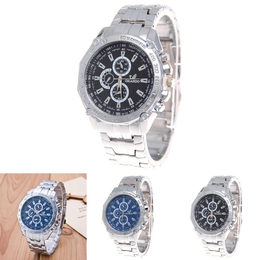 Mens Alloy Wristwatch With Analog Digital Display For Fashionable Gifting