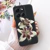 For Motorola Moto G86 Power Cute Flower Butterfly Cat Painted Case For Moto G86 G86Power Black Silicone Soft Phone Cases