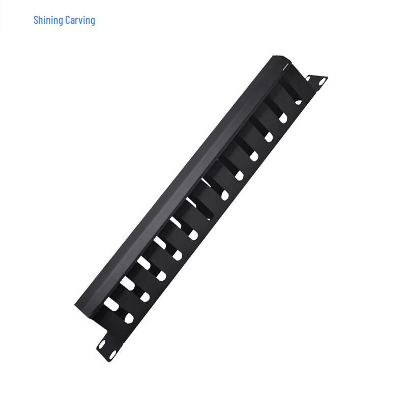 Yaoke 19-inch 24-Port Metal Cable Management Panel