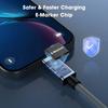 Кабель UGOURD Thunderbolt 4 Type C 40 Гбит/с USB4 0,2 м 1 м 2 м 3 м USB C на USB C 240 Вт Кабель быстрой зарядки Thunderbolt3 для EGPU SSDХороший продукт