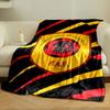 Angola Football Federation Emblem print blanket soft and cozy perfect for the living room bed sofa or a nap,gift