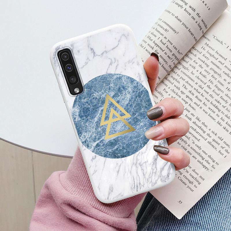 Чехол Для Samsung Galaxy A50 A30S A50S A70 A51 A71 Чехол Защитный ТПУ Fundas Модный Мраморный Каменный Текстурный Coque Capa Силиконовый