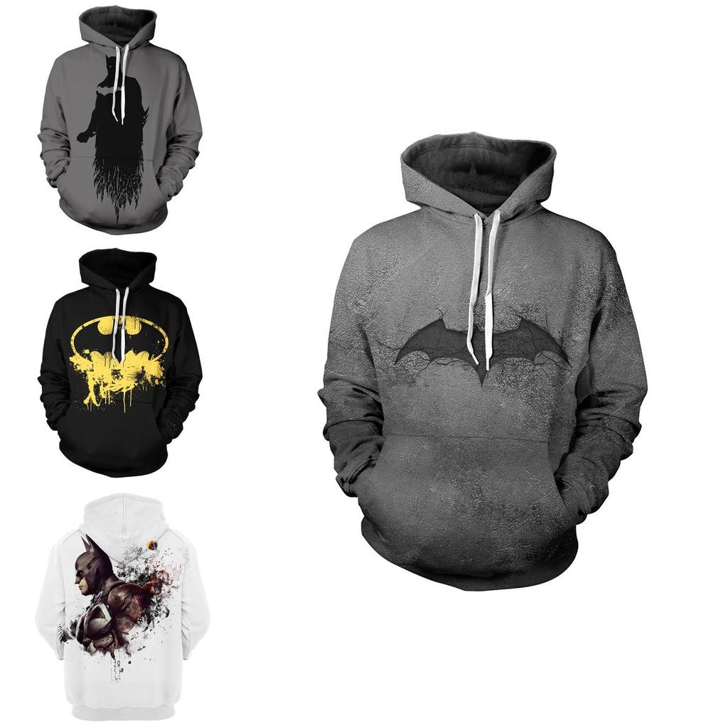 Premium Quality Superhero Batman 3d Print Hoodie Sweatshirt For Women And Men M-4xl