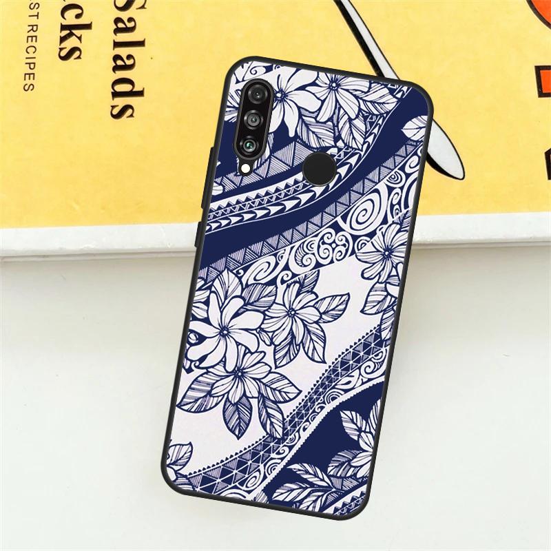 Племенной чехол в маорийском полинезийском самоанском стиле для Huawei Nova Y61 Y91 Y60 Y70 Y90 Nova 9 10 SE 11i 8i 3i P20 P30 Pro P40 Lite
