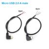 Ремонт своими руками USB-разъем для провода 4pin/2pin Micro USB 2.0 A Угловая головка разъема типа C удлинительный кабель