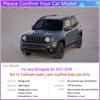 4 PCS Car Mud Flaps  for Jeep Renegade BU 2015 2016 2017 2018 Mudguard Splash Guards Fender Mudflaps Auto